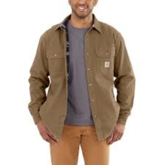 Carhartt Weathered Canvas Jacket Carhartt Brown size 3XL